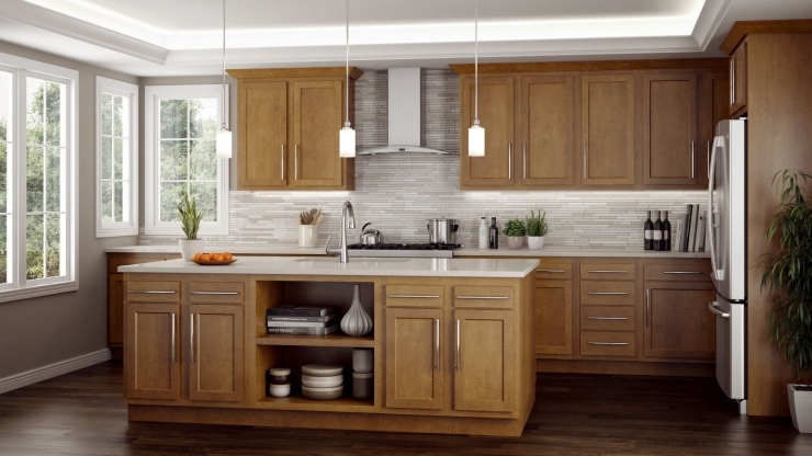 Kitchen Kompact Authorized Dealer Kitchens By Savina Rochester NY   Warmwood2 Large Rv1 740x416 